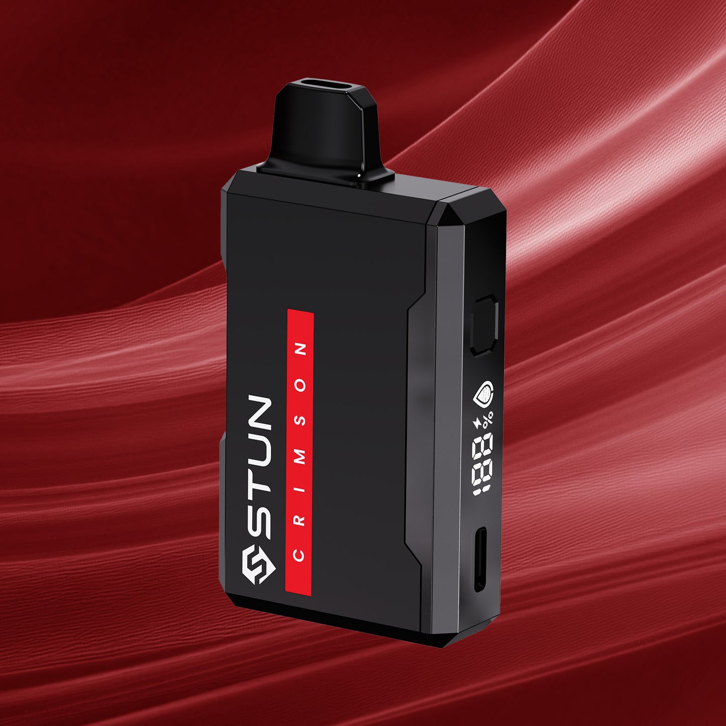 STUN THCP 3.0 g Disposable 5-Pack – Crimson (Sativa) – Strawberry Banana