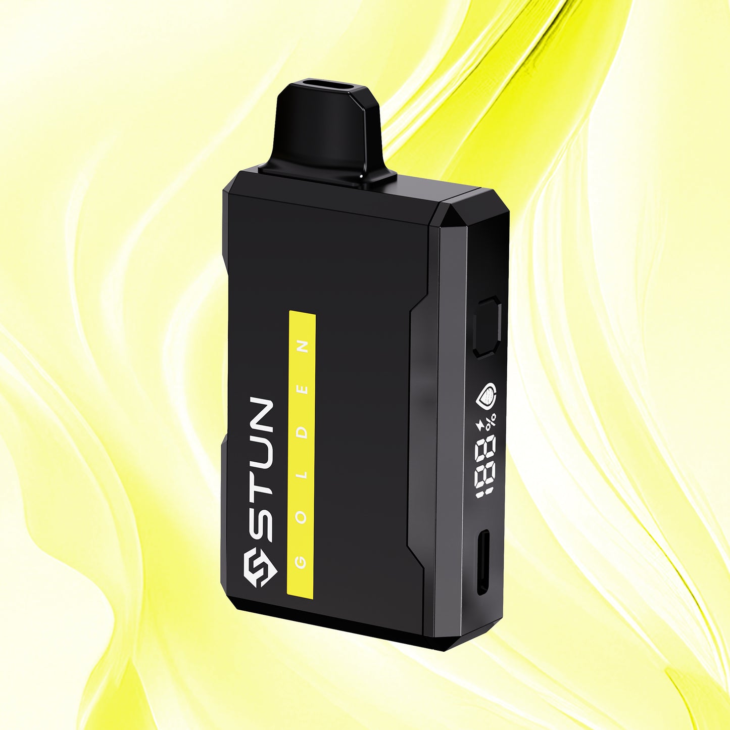 STUN THCA 3.0 g Disposable 5-Pack – Golden (Sativa) – Lemon Pound Cake