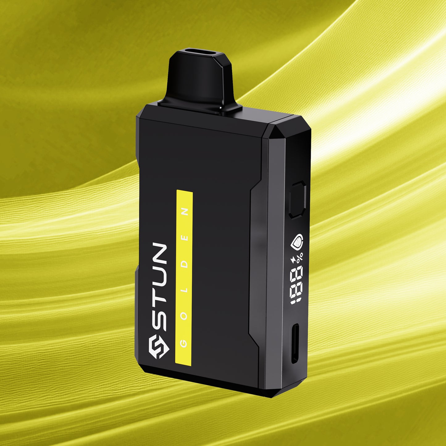 STUN THCP 3.0 g Disposable 5-Pack – Golden (Sativa) – Lemon Pound Cake