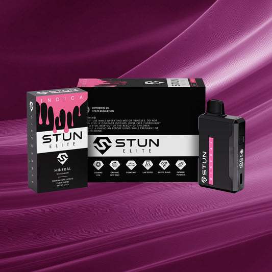 STUN THCP 3.0 g Disposable 5-Pack – Mineral (Indica) – Watermelon