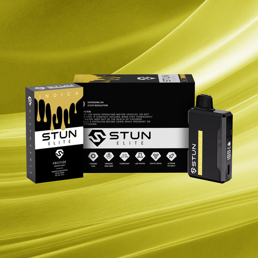 STUN THCP 3.0 g Disposable 5-Pack – Prestige (Indica) – OG Kush/Pineapple Burst