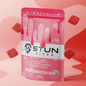 STUN Bites –  Strawberry (Sativa) – D8 + D9 + THC-P Gummies – 10-Pack